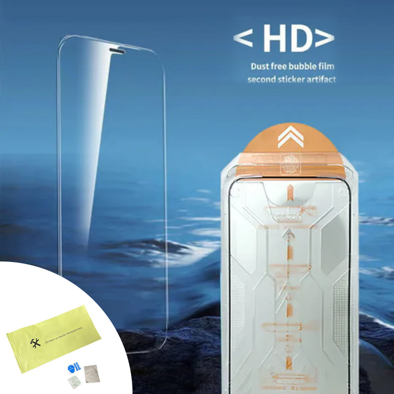 📱2025 New Invisible Screen Protector -Fingerprint-proof Dust Free Without Bubbles