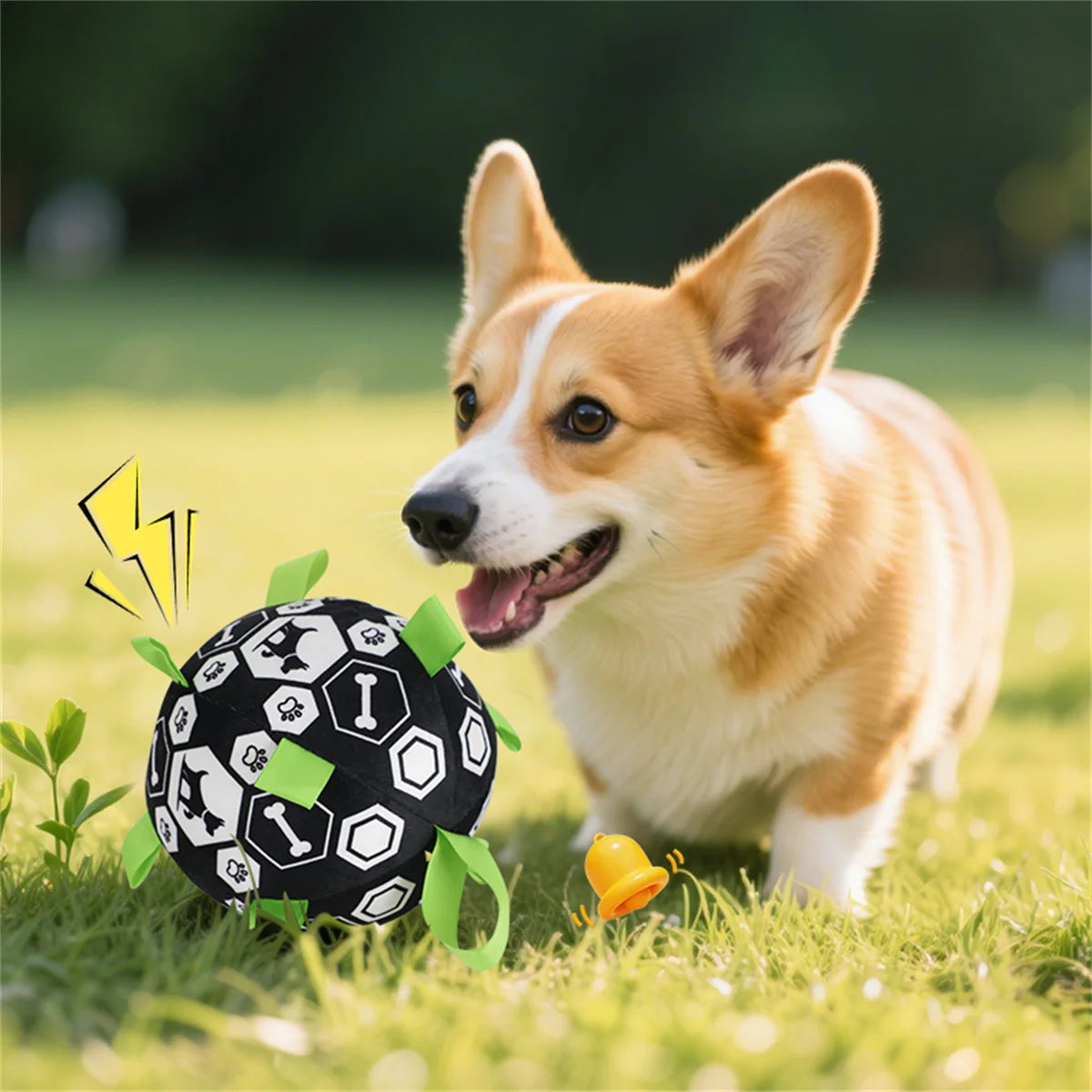 Pet Bell Electric Sound Toy Ball
