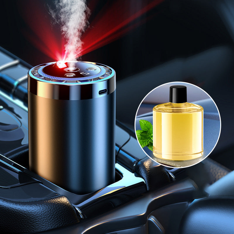 🚗Summer Sale - 50% OFF🔥Smart Car Diffuser Set with Light & Spray Modes