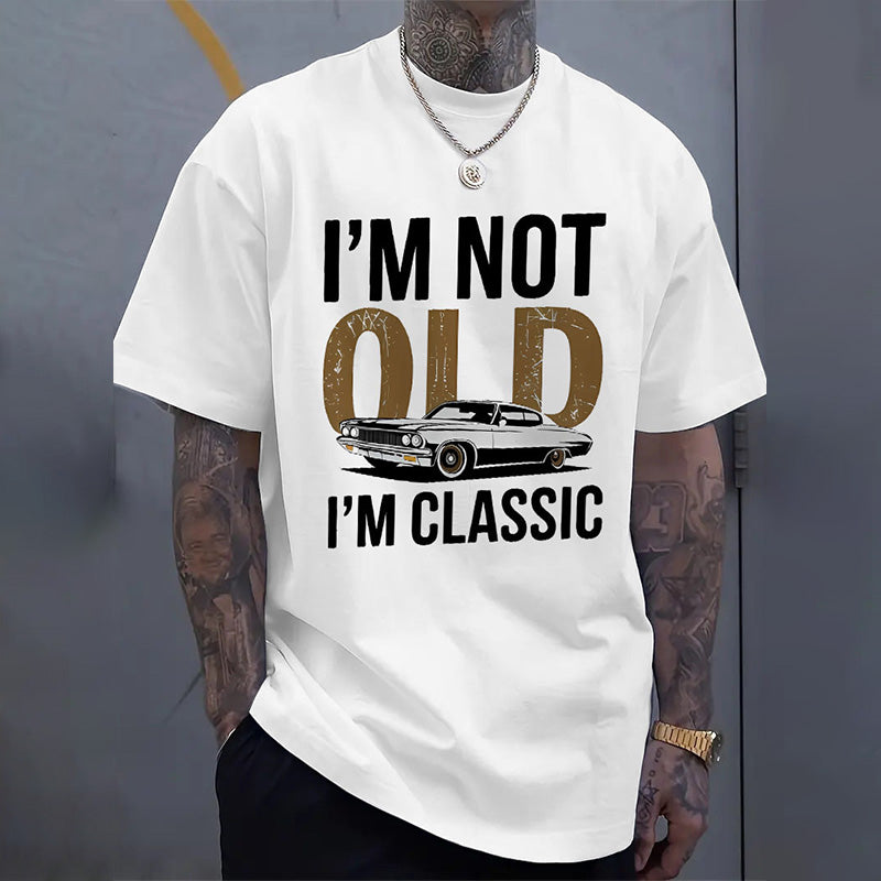 đ„2025 HOT SALE 50% OFFđ„3D Retro Car Print Casual Short Sleeve T-Shirt