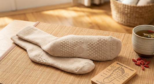 Ease Menstrual Discomfort – TCM Acupressure Socks for Female Diabetics