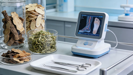 An Ancient Healing Philosophy, Reimagined as a Modern Diabetic Sock