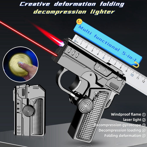 🔥Multi-Functional Foldable Windproof Lighter