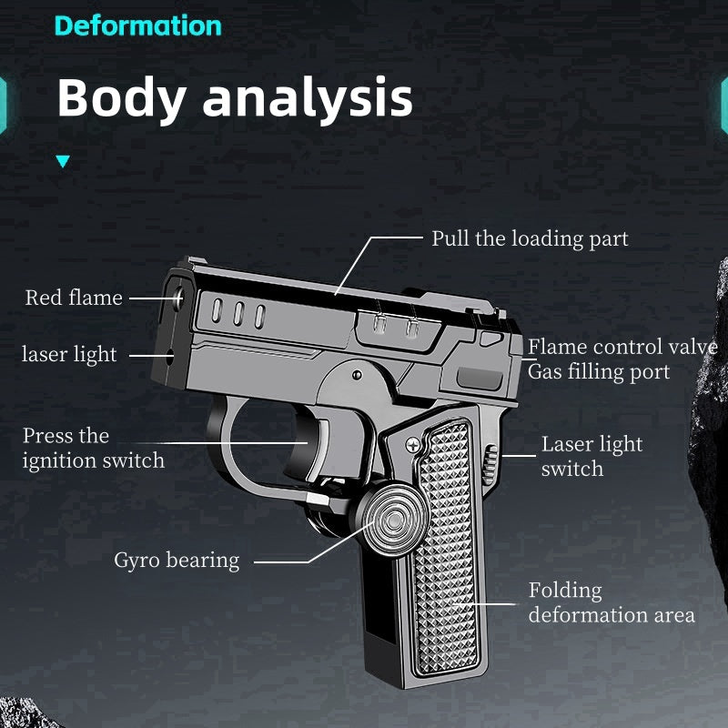 🔥Multi-Functional Foldable Windproof Lighter