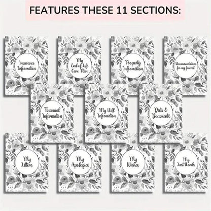 🔥Only £8.99 Last Day Promotion!🎁End of Life Planner