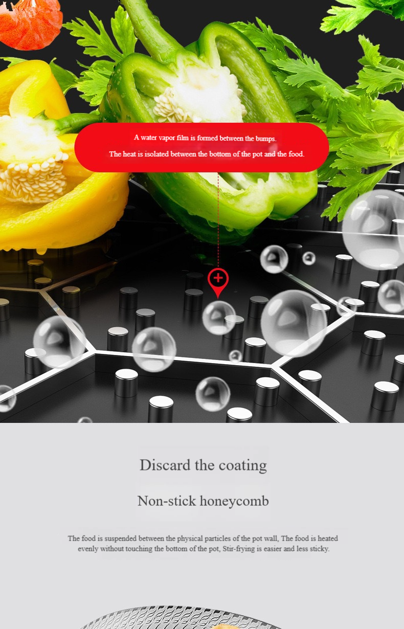 🔥Big Sale - 55% off!!! 🍳Premium non-stick pan with lid