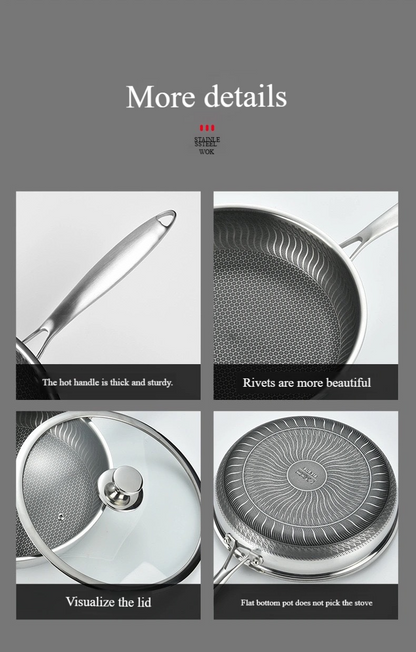 🔥Big Sale - 55% off!!! 🍳Premium non-stick pan with lid