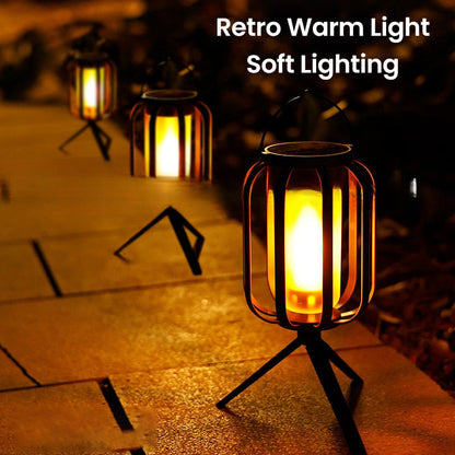 🌞2025 Summer Sale🔥Solar Lantern Outdoor Light with 4 Modes