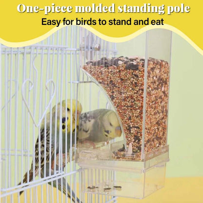 🔥Hot Sale 49% OFF 🐦Automatic No-Spill Transparent Bird Feeder