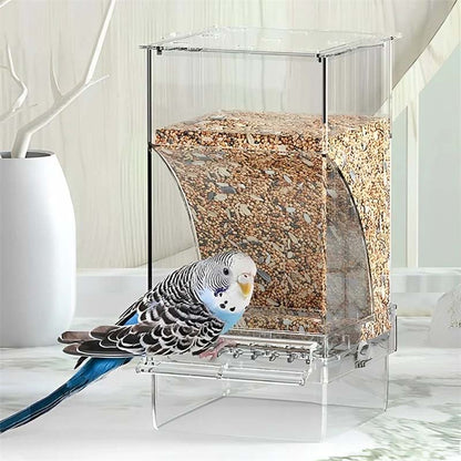 🔥Hot Sale 49% OFF 🐦Automatic No-Spill Transparent Bird Feeder
