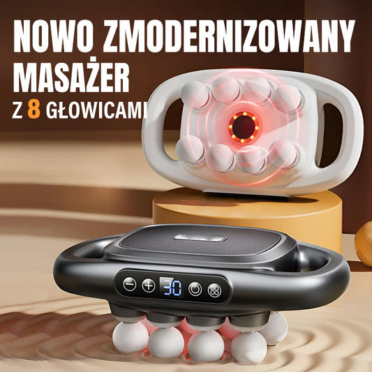 🔥Over 100,000+ have been sold online now!🎉8-head Fascial muscle relaxing massager🎁Limited time online discount💝 50% discount on everything!