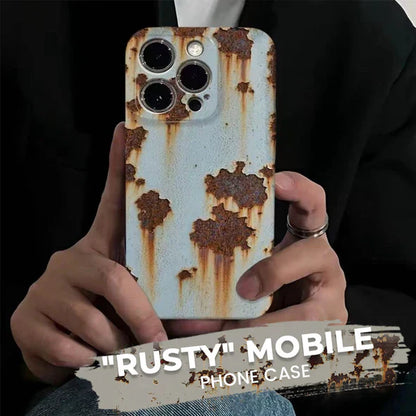 🔥2025 NEW ARRIVAL 🔩Vintage Rust Hard Case For iPhone🔥