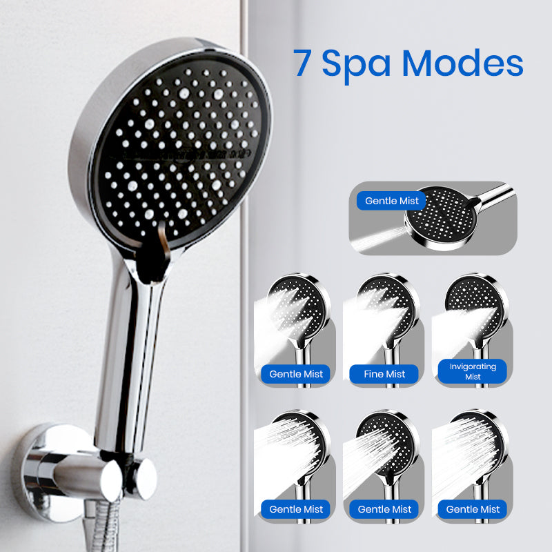 High-Pressure Adjustable Rainfall Shower Head