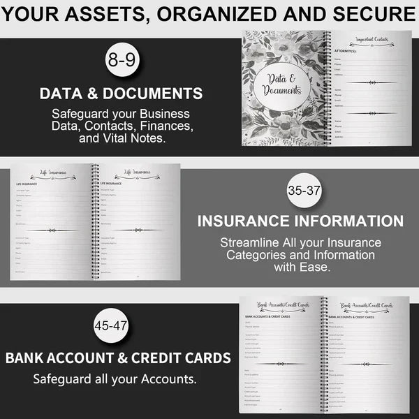 🔥Only £8.99 Last Day Promotion!🎁End of Life Planner