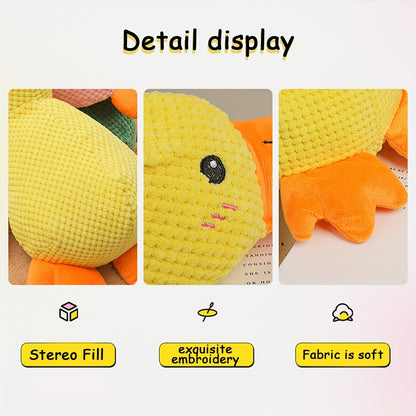 No-stuffing duck chew toy