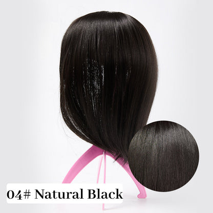 🔥2025 Hot Sale🔥Natural Hair Toppers with Bangs for Women