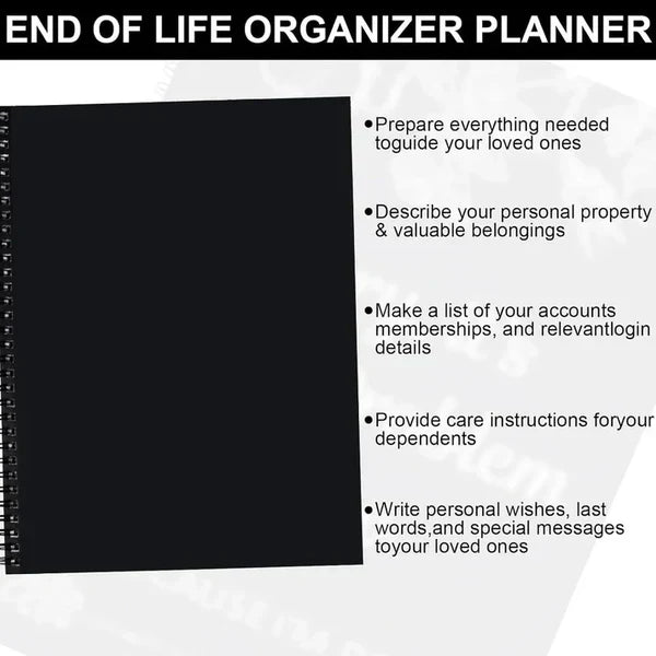 🔥Only £8.99 Last Day Promotion!🎁End of Life Planner