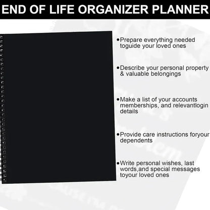 🔥Only £8.99 Last Day Promotion!🎁End of Life Planner