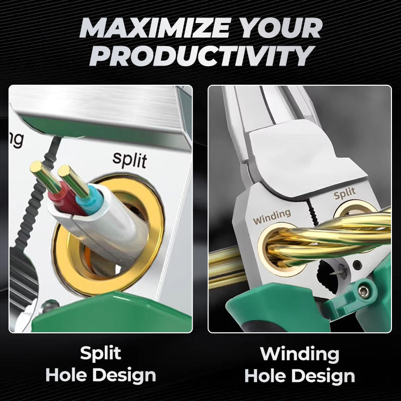 💥LAST DAY HOT SALE: 50% OFF🔥8-in-1 Multi-Functional Wire Stripper Scissors With Electrical Test