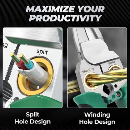 💥LAST DAY HOT SALE: 50% OFF🔥8-in-1 Multi-Functional Wire Stripper Scissors With Electrical Test