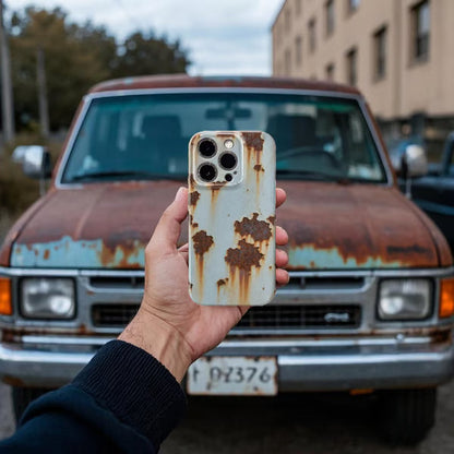 🔥2025 NEW ARRIVAL 🔩Vintage Rust Hard Case For iPhone🔥