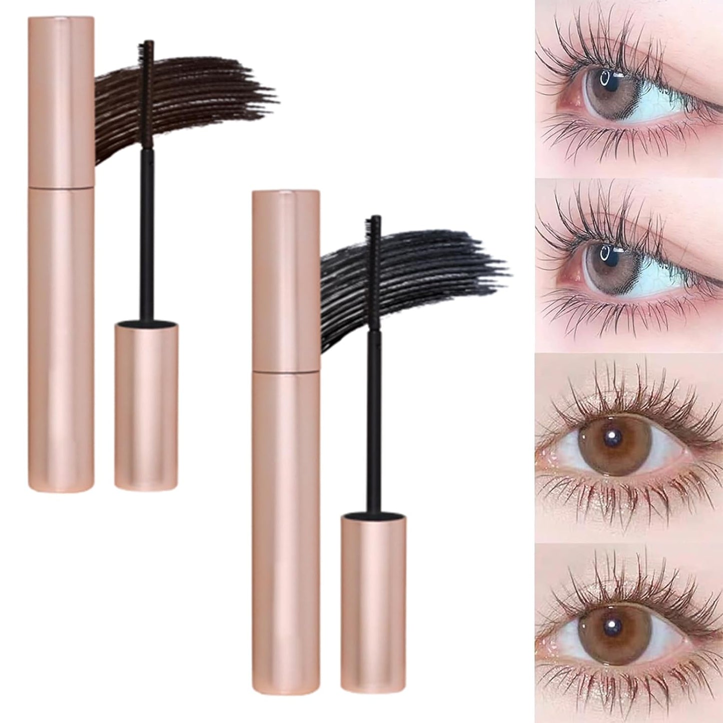 🎁Buy 1 Get 1 Free⏳Each 3.49￡[Waterproof and Non-Smudging] Lengthening and curling long-lasting mascara