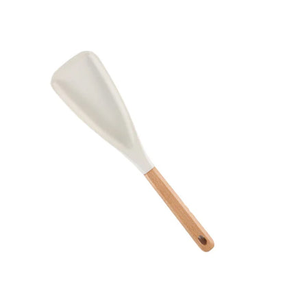 🔥New Hot Selling❤️‍🔥 Silicone Salad Spatula with Wood Handle