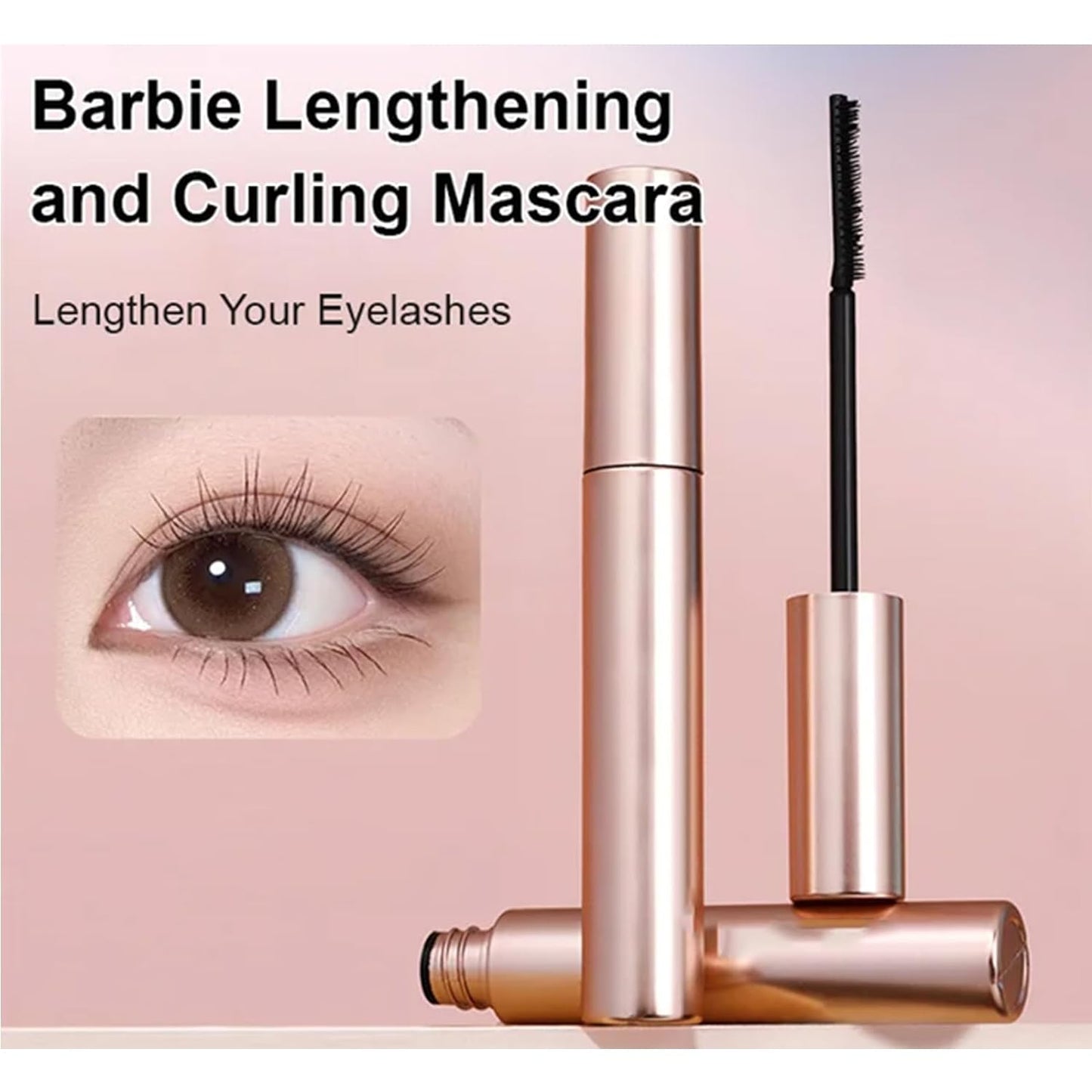 🎁Buy 1 Get 1 Free⏳Each 3.49￡[Waterproof and Non-Smudging] Lengthening and curling long-lasting mascara