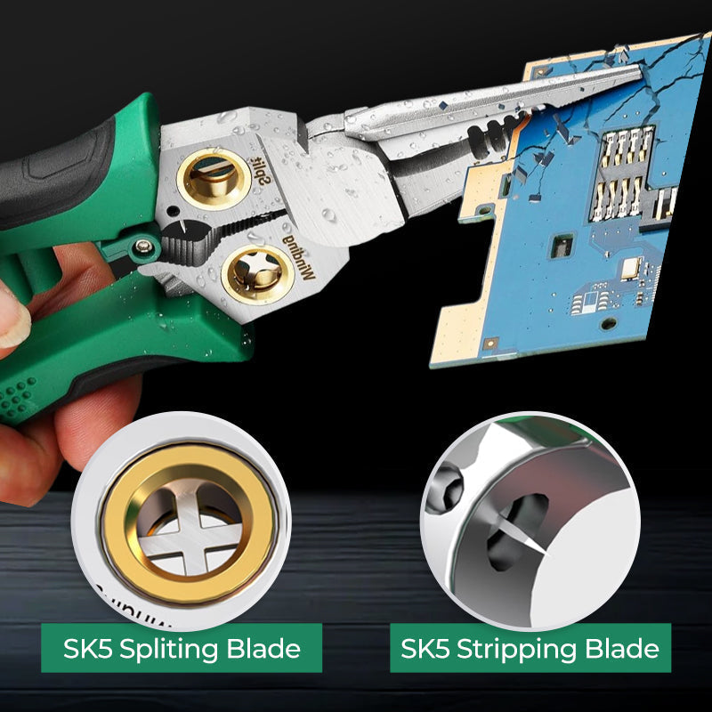 💥LAST DAY HOT SALE: 50% OFF🔥8-in-1 Multi-Functional Wire Stripper Scissors With Electrical Test