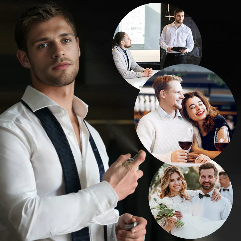 🚀Long-Lasting Pheromone Cologne for Men❤️‍🔥| 24H Magnetic Attraction | Women-Voted Most Addictive Scent