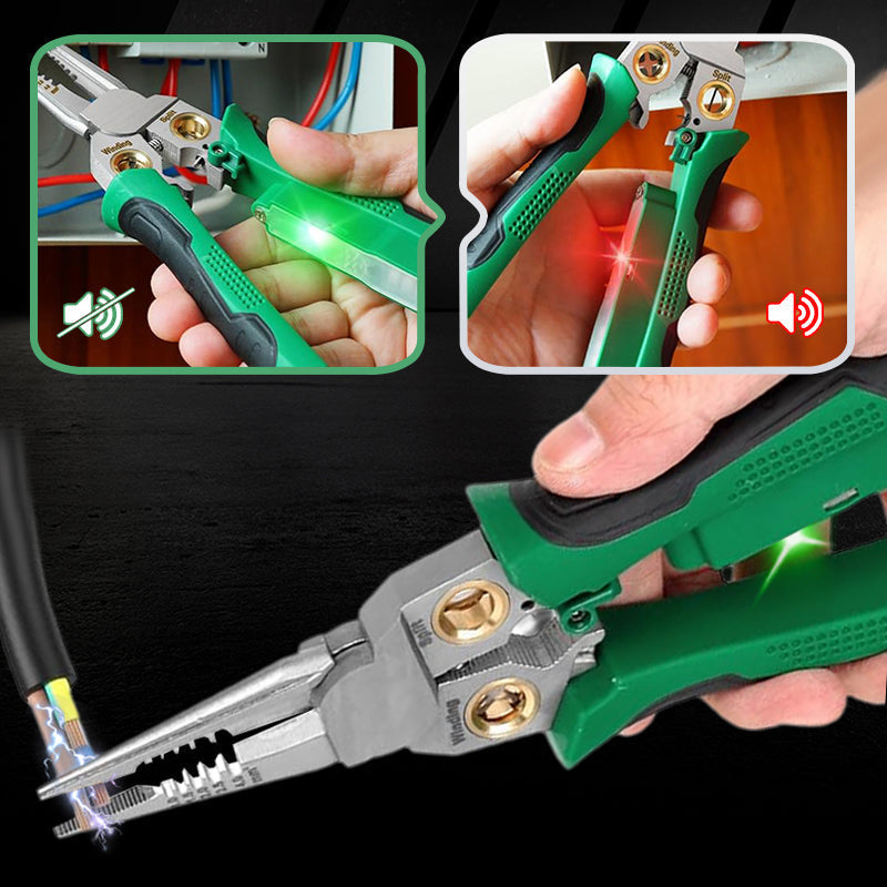 💥LAST DAY HOT SALE: 50% OFF🔥8-in-1 Multi-Functional Wire Stripper Scissors With Electrical Test