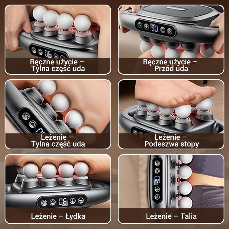 🔥Over 100,000+ have been sold online now!🎉8-head Fascial muscle relaxing massager🎁Limited time online discount💝 50% discount on everything!