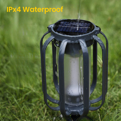 🌞2025 Summer Sale🔥Solar Lantern Outdoor Light with 4 Modes