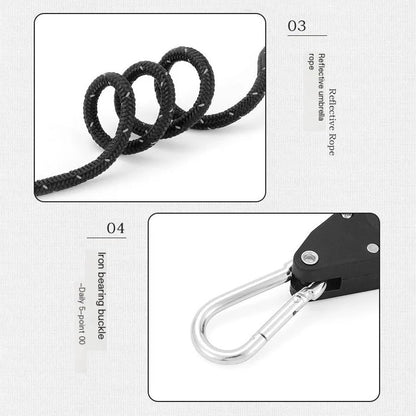 🔥New Hot Selling🪢Portable Adjustable Fix Camping Rope🌳