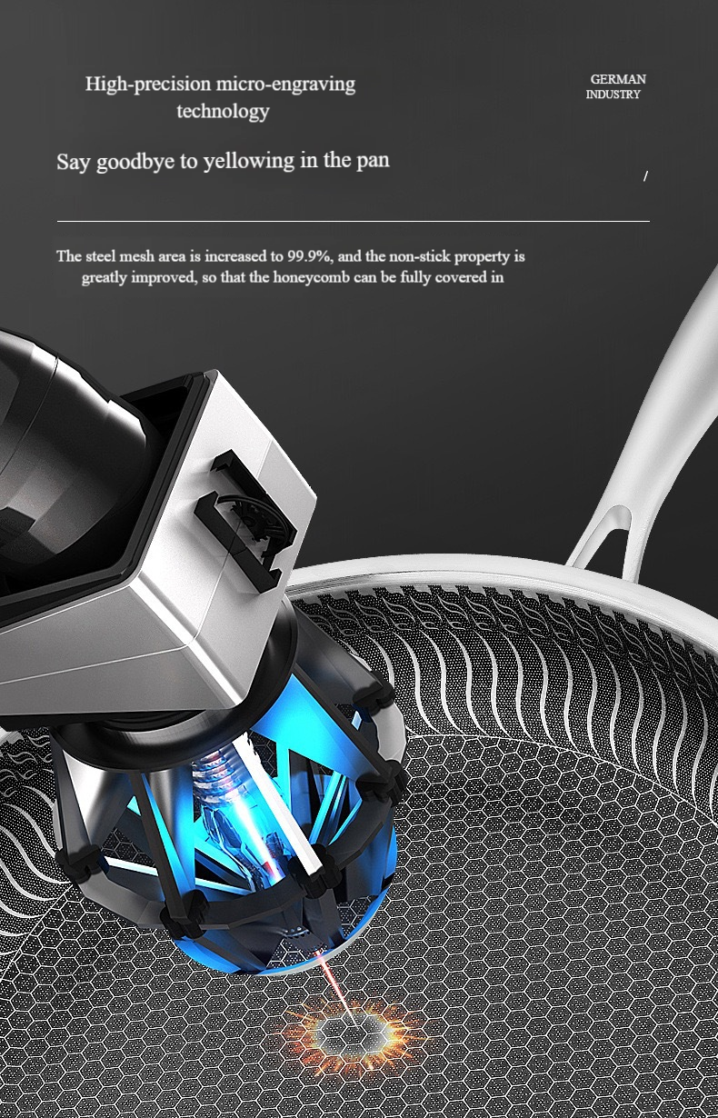 🔥Big Sale - 55% off!!! 🍳Premium non-stick pan with lid