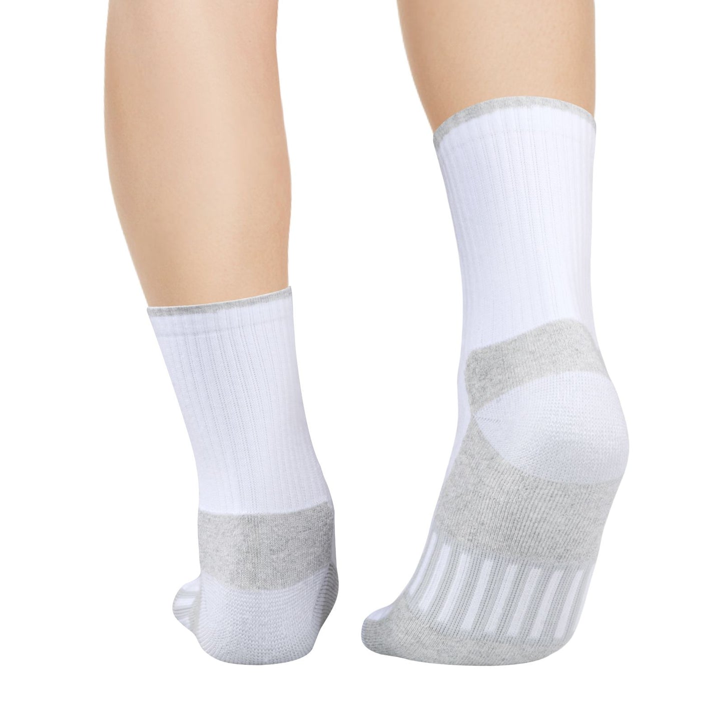 ZYLO® Womens Diabetic Socks Non-Binding Sweat Wicking Anti-Odor