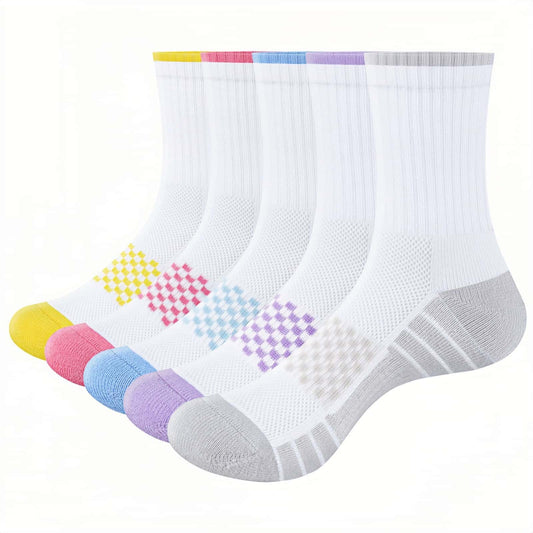 ZYLO® Womens Diabetic Socks Non-Binding Sweat Wicking Anti-Odor