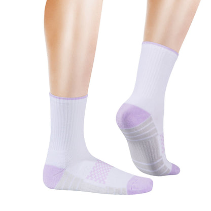 ZYLO® Womens Diabetic Socks Non-Binding Sweat Wicking Anti-Odor