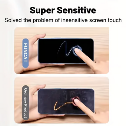 📱2025 New Invisible Screen Protector -Fingerprint-proof Dust Free Without Bubbles