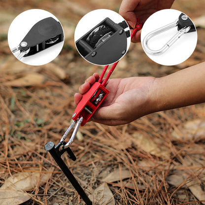 🔥New Hot Selling🪢Portable Adjustable Fix Camping Rope🌳