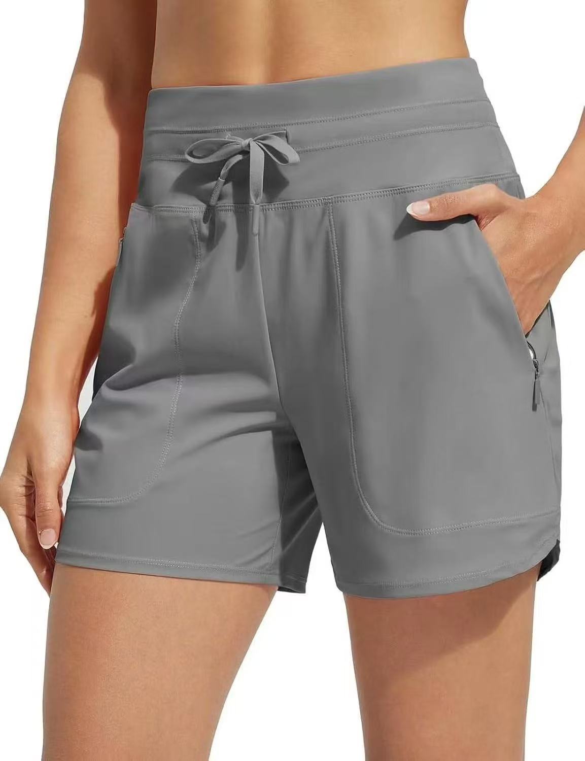 🌞Summer Hot Sale 49% OFF🩳Women's High-Waisted Quick-Dry Swim Shorts