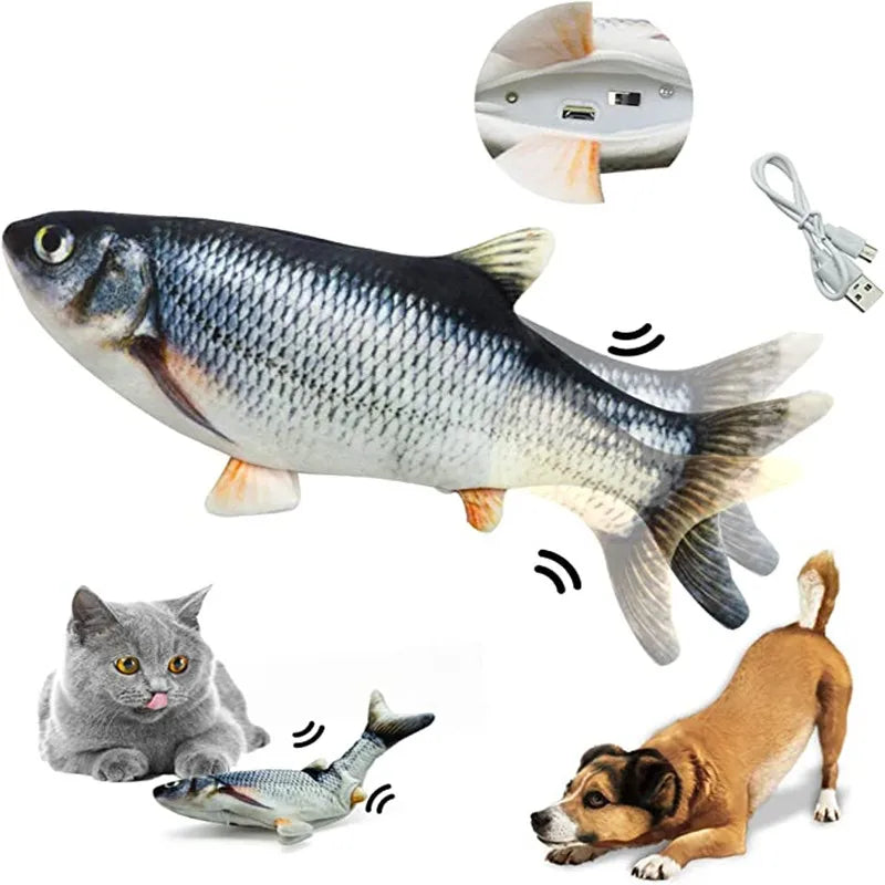 Cat Fish Toy USB Charging