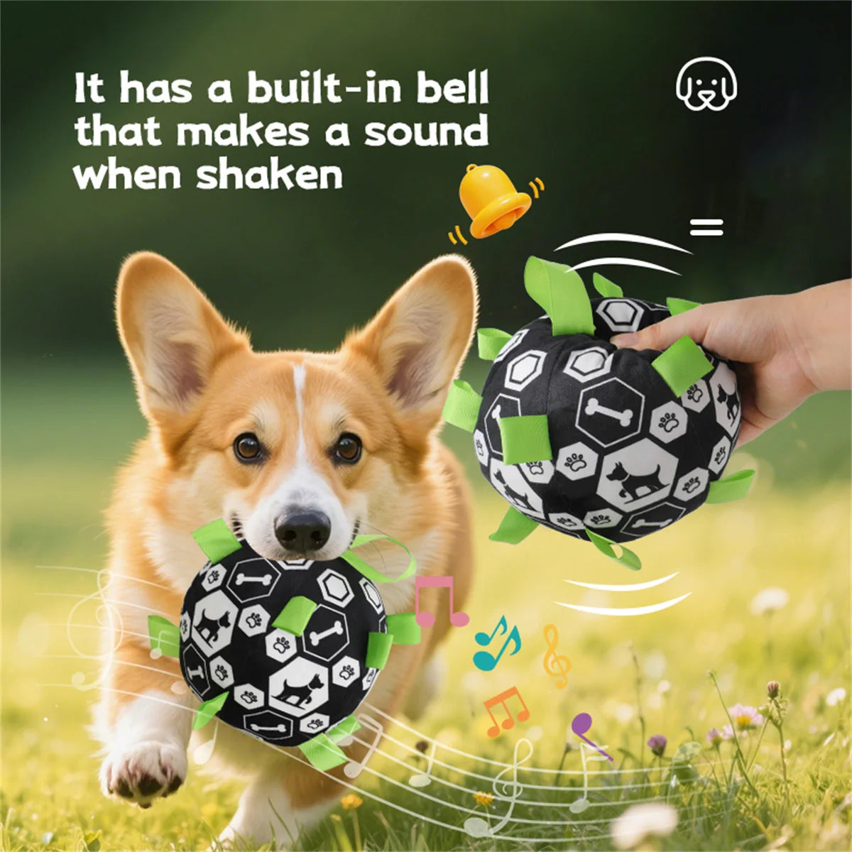Pet Bell Electric Sound Toy Ball