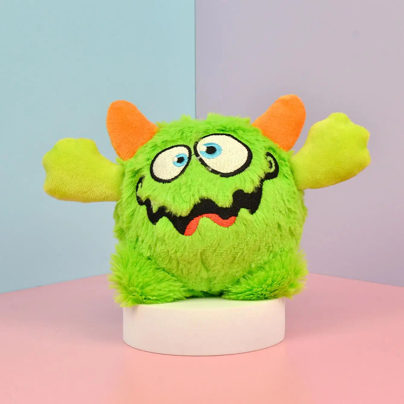 Fun Little Monster Plush Dog Toy