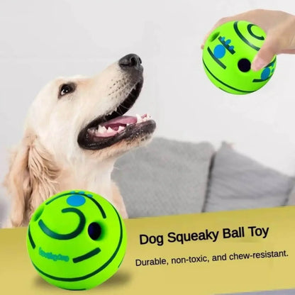 🔥 Giggle Ball – Interactive Wobble Dog Toy with Laughing Sound, Indoor & Outdoor