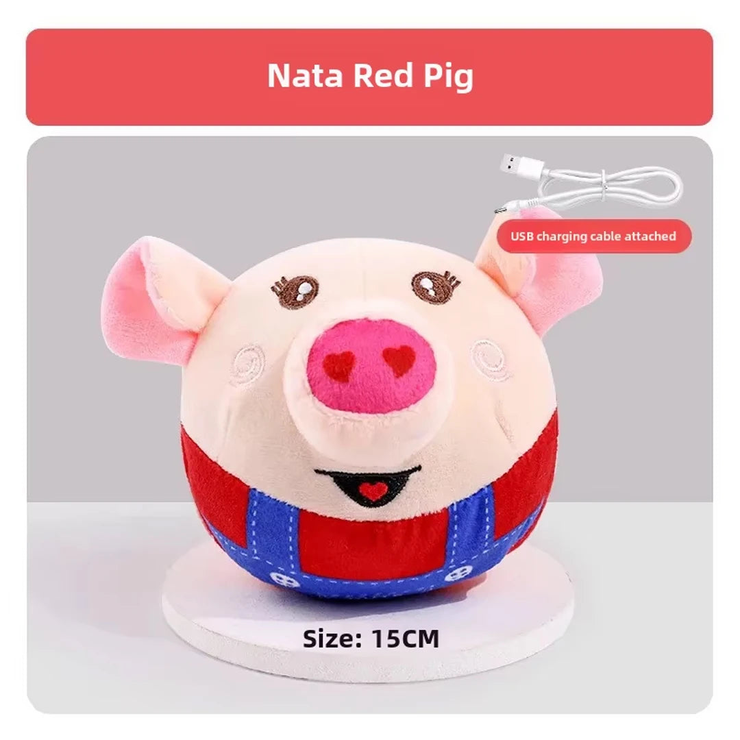 Is your pet's interest in toys fleeting? Try this "escape" piglet