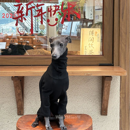 Italian Greyhound Hound Four-Legged Clothes Fashionable Multicolor Soft Comfortable Elastic Pure Color dog clothes