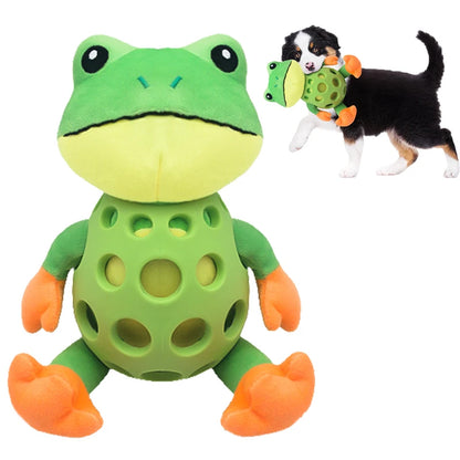 Dog Plush Frog Zen Toy