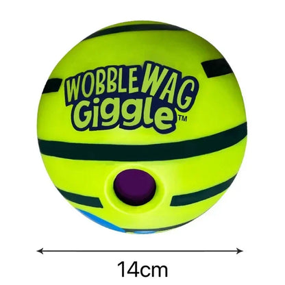 🔥 Giggle Ball – Interactive Wobble Dog Toy with Laughing Sound, Indoor & Outdoor