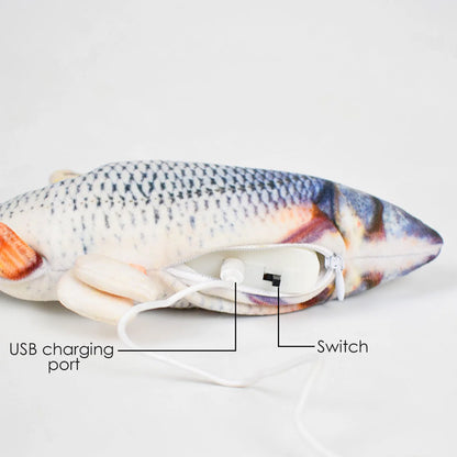 Cat Fish Toy USB Charging